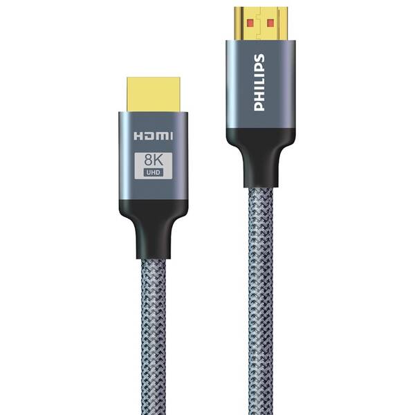 Kábel Philips SWV9115/10, 8K, 1,5 m sivý

