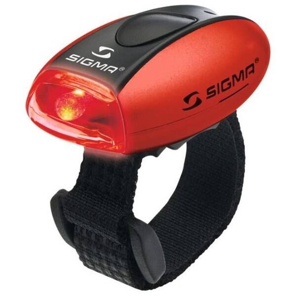 Lampáš Sigma MICRO, na kolo, zadní červená


