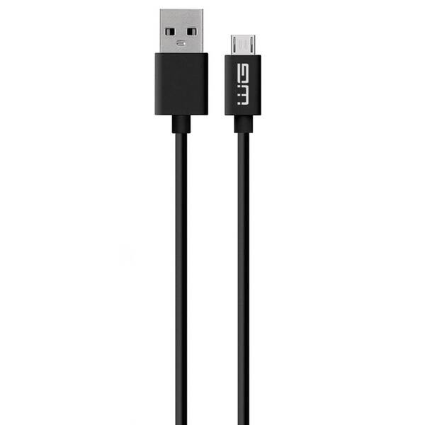 Kábel WG USB-A/micro USB, 1 m čierny

