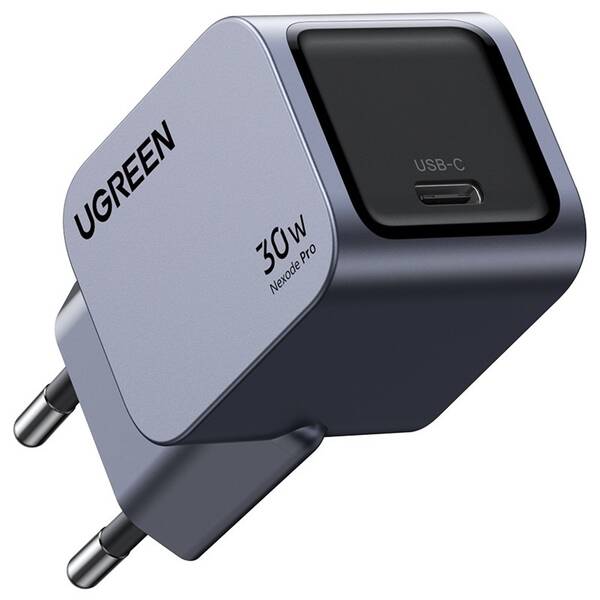 Nabíjačka do siete UGREEN Nexode Pro 30W GaN 1xUSB-C čierna/sivá

