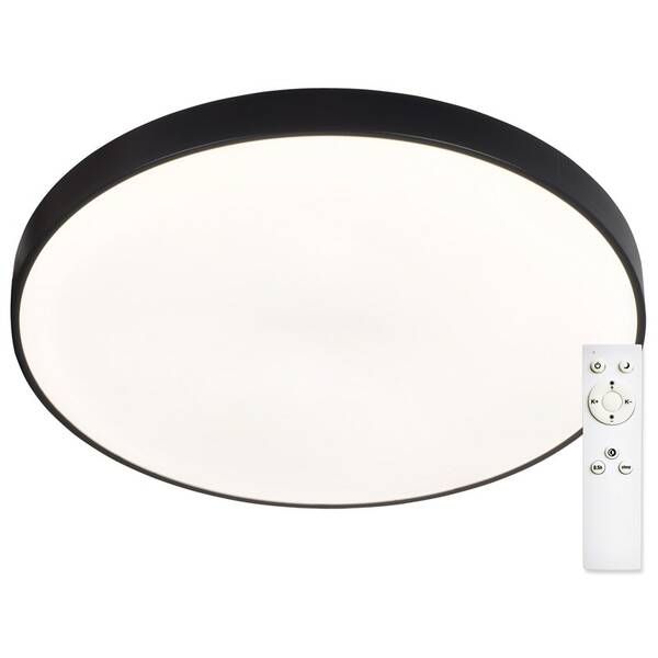 LED stropné svietidlo Top Light Metal 60C RC čierne

