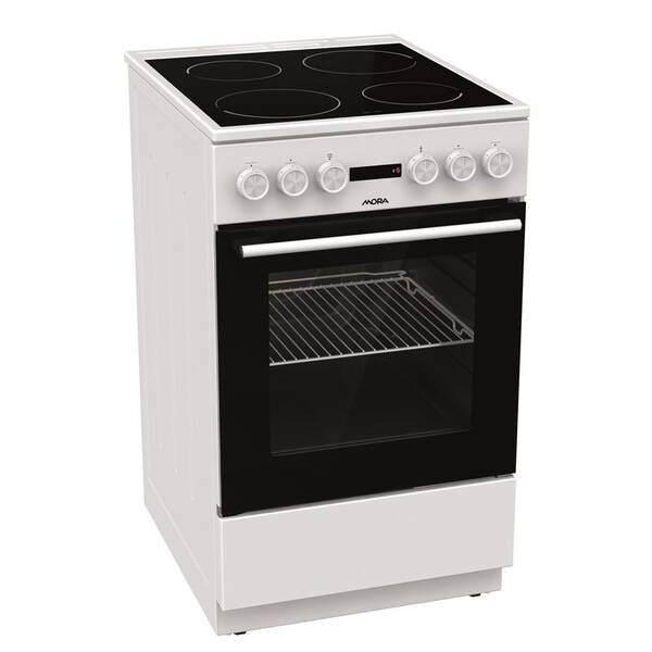 Sklokeramický sporák Mora C 2240 CW biely


