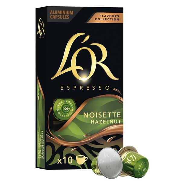Kapsuly pre espressá L’OR Hazelnut (10 ks) 

