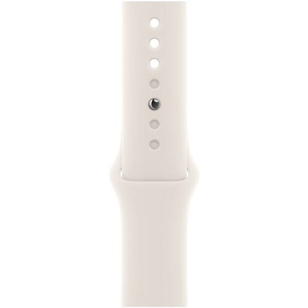 Remienok Apple 40mm hviezdne biely športový - M/L 

