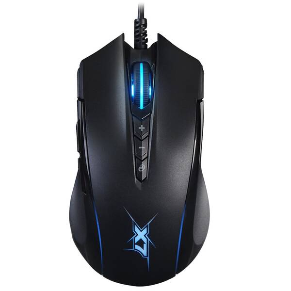 Myš A4Tech X89 Oscar Neon čierna

