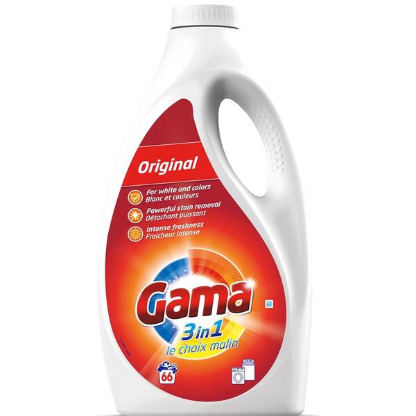 Prací prostriedok Gama GAMA GÉL 3L UNI 

