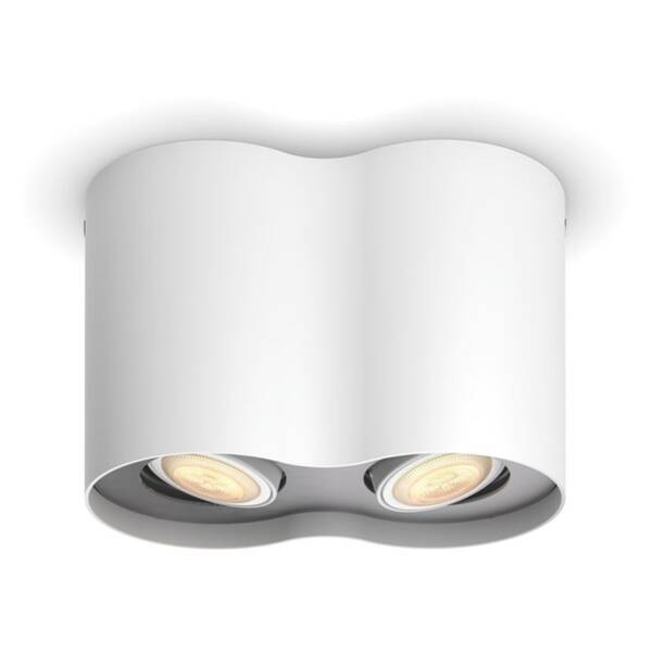 Bodové svietidlo Philips Pillar White Ambiance 2 Spot biele

