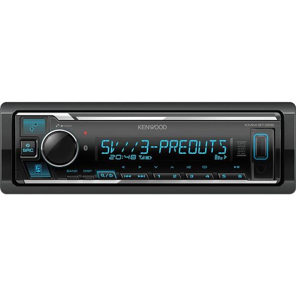 Autorádio KENWOOD KMM-BT358 čierne

