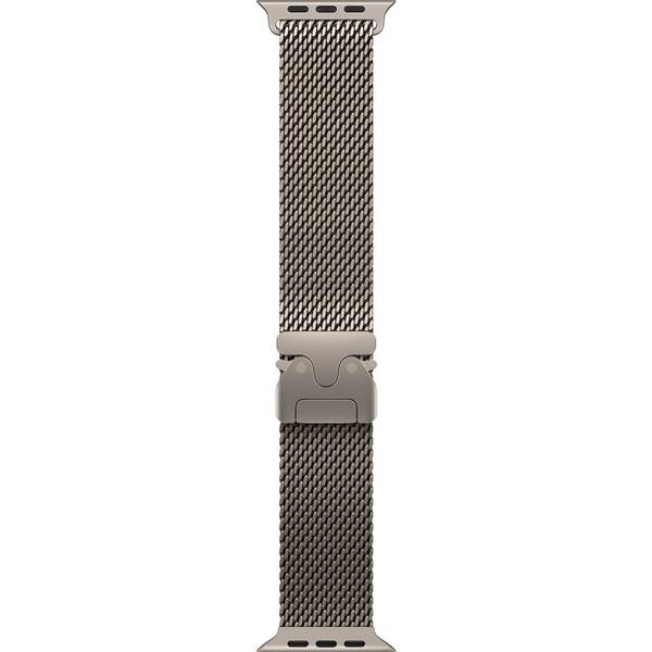 Remienok Apple 49mm milánsky ťah z prírodného titánu – M 


