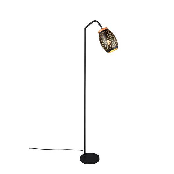 Stojacia lampa Reality BIDAR, E29 zlatá

