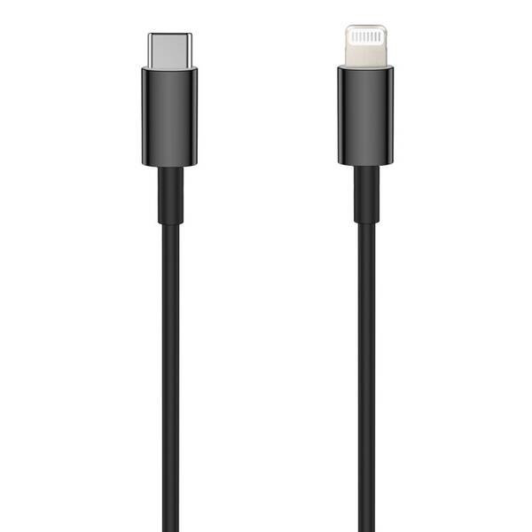 Kábel Forever Setty USB-C/Lightning 1m čierny

