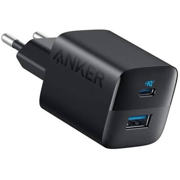 Nabíjačka do siete Anker 323 33W, 1xUSB-C/1xUSB-A čierna


