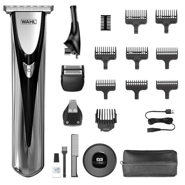 Zastrihávač multifunkčný Wahl 3028050 All-In-1 Grooming Kit strieborný

