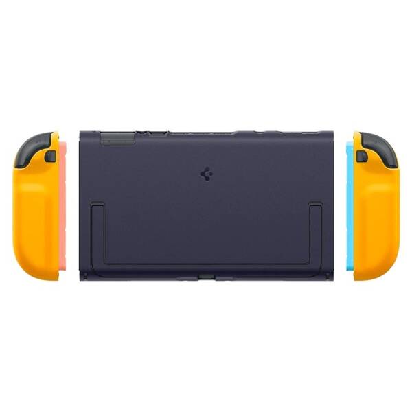 Puzdro Spigen Nano Pop Blueberry Navy  - Nintendo Switch 2 modré/oranžové


