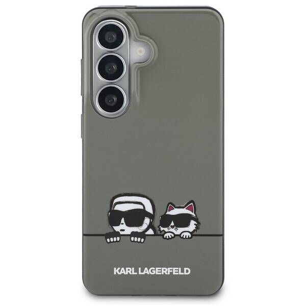 Kryt na mobil Karl Lagerfeld IML K&CH Peekaboo Logo Magnetic na Samsung Galaxy S26 čierny

