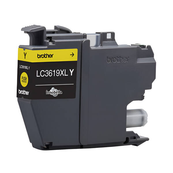 Cartridge Brother LC3619XLY, 1500 strán žltá

