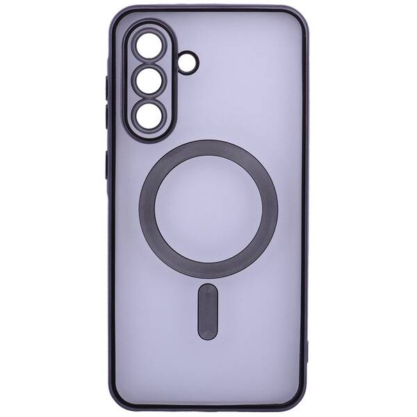 Kryt na mobil WG Magic Eye MagSafe na Samsung Galaxy A36 5G čierny/priehľadný

