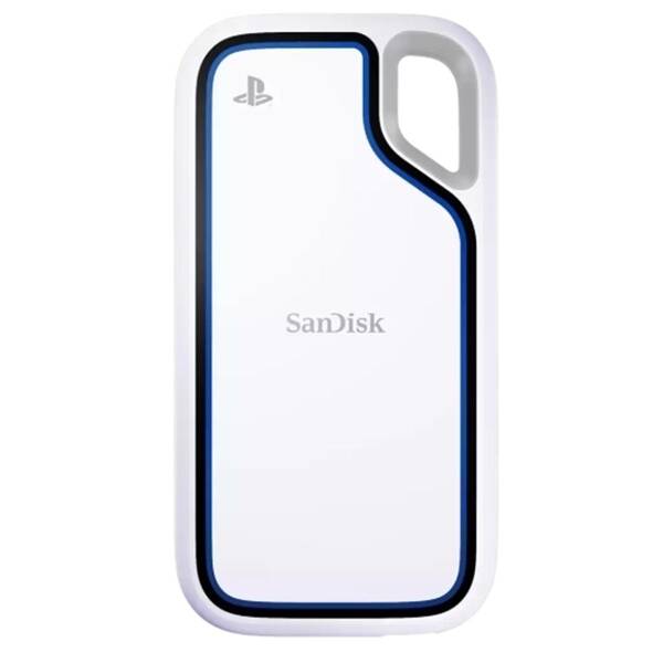 SSD externý SANDISK Extreme Portable 2TB, PlayStation 5, PC biely


