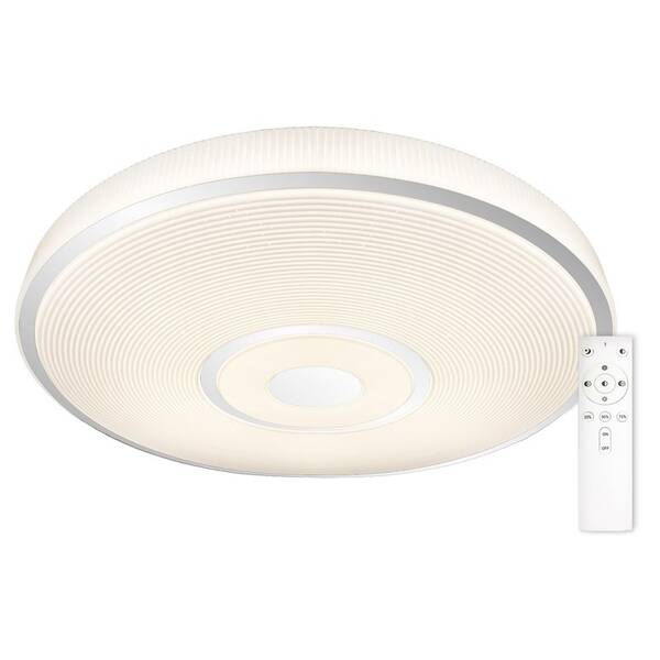 LED stropné svietidlo Top Light Liberty K RC biele/chróm


