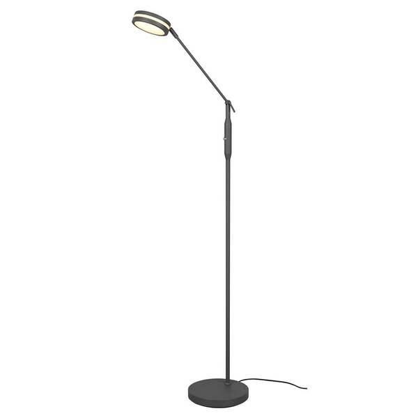 Stojacia lampa TRIO Franklin - antracitová 

