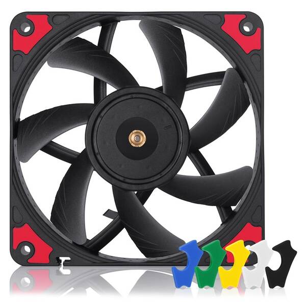 Ventilátor Noctua NF-A12x15 PWM chromax.black.swap čierny

