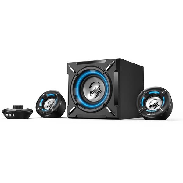 Reproduktory Genius GX GAMING SW-G2.1 1000 čierne/modré

