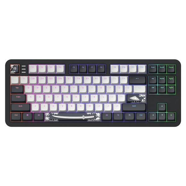 Klávesnica Dark Project ALU Bushido US čierna

