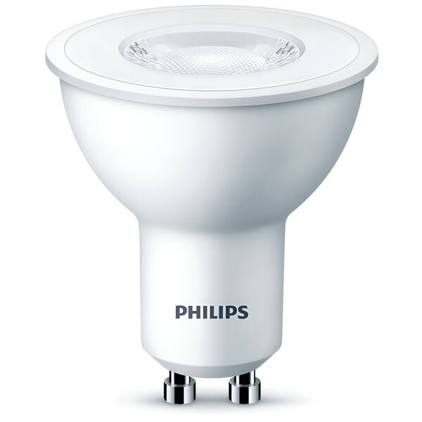 LED žiarovka Philips 4,7 W, GU10, teplá biela, 3 ks 

