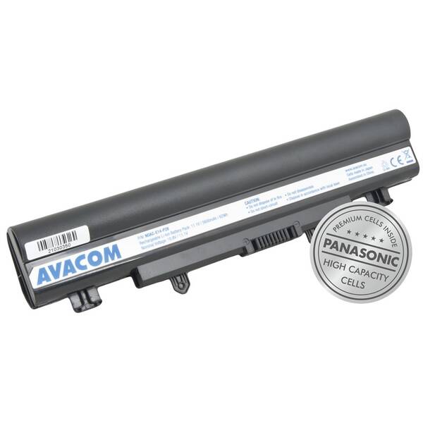 Batéria Avacom Acer Aspire E14, E15, Extensa 2510, TravelMate P256 Li-Ion 11,1V 5600mAh 

