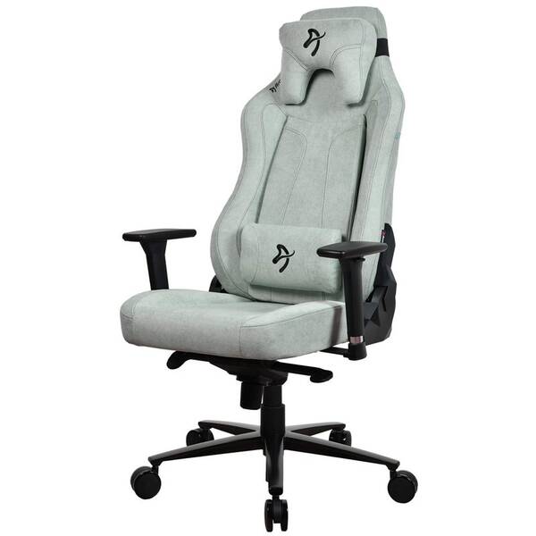 Herná stolička Arozzi VERNAZZA Soft Fabric zelená

