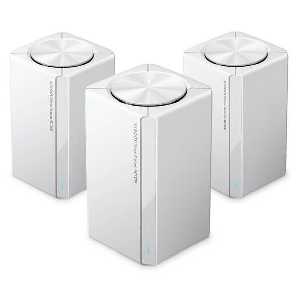 Kompletný Wi-Fi systém Xiaomi AC1200 (3 ks) biely

