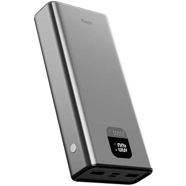 Powerbank Allity APB-100 PD QC 22,5W 20000 mAh sivý

