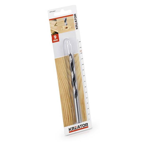 Vrták Kreator KRT010607, 9×125 mm 

