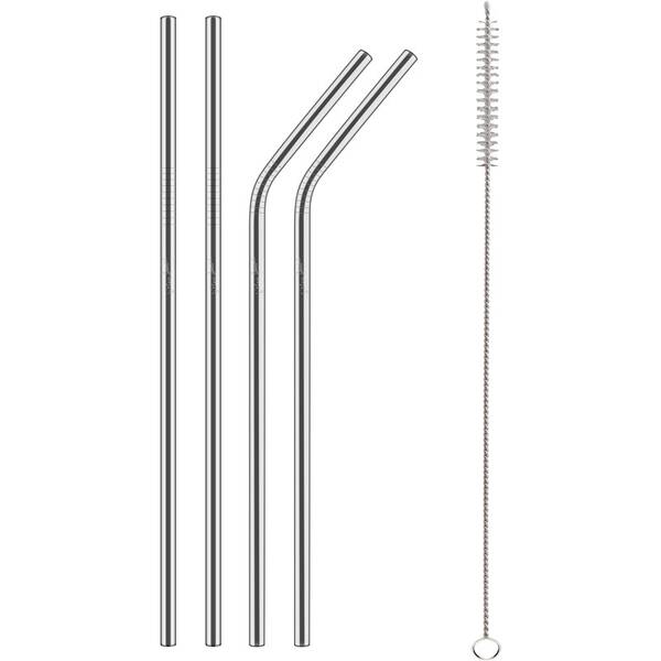 Slamky Lamart LT7052, set 5 ks, nerez 

