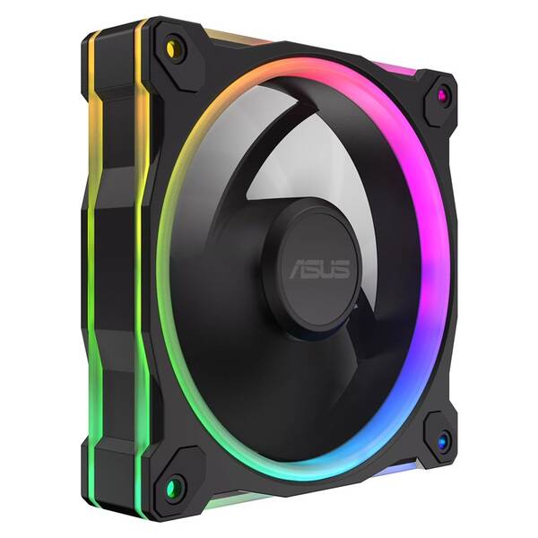 Ventilátor Asus PRIME MR120 ARGB Reverse čierny

