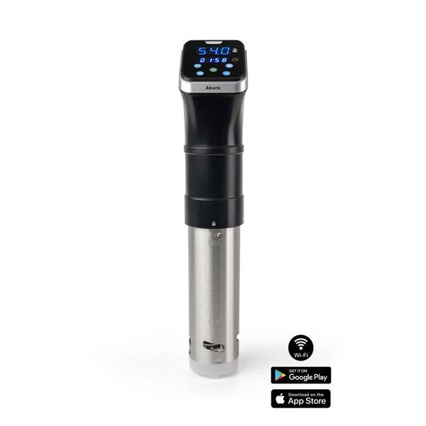 Varič Sous-vide G21 Akura WiFi, 1000 W čierny


