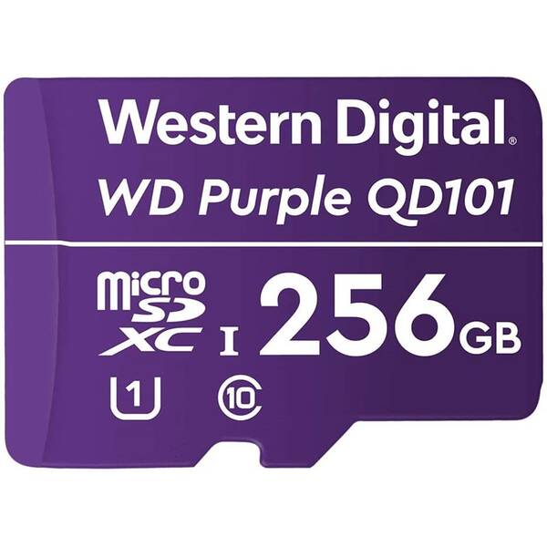 Pamäťová karta Western Digital Purple microSDXC 256GB UHS-I U1 

