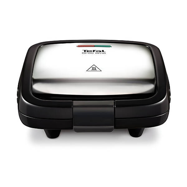 Sendvičovač Tefal CROC TIME SM193D34 čierny/chróm

