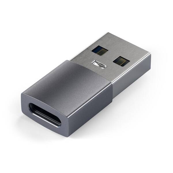 Redukcia Satechi USB-C/USB 3.0 sivá

