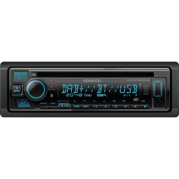 Autorádio s CD KENWOOD KDC-BT560DAB čierne

