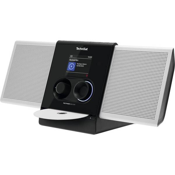 Internetový rádioprijímač s DAB+ Technisat MULTYRADIO 600 CD IR čierny/strieborný

