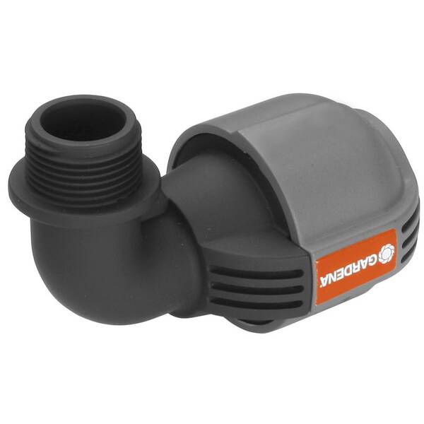 L-spojka Gardena 901017701 25 mm 3/4" čierna/sivá

