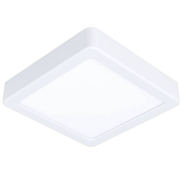LED stropné svietidlo Eglo Fueva 5, štvorec, 16 cm, neutrálna biela biele

