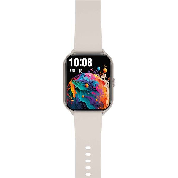 Inteligentné hodinky Aligator Watch GO strieborné

