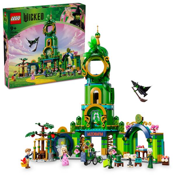 Stavebnica LEGO® Wicked 75684 Vitajte v Emerald City 

