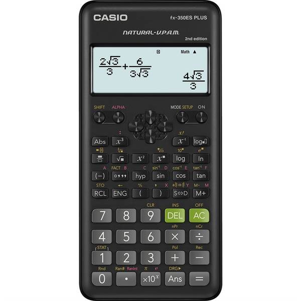 Kalkulačka Casio FX 350 ES PLUS 2E čierna

