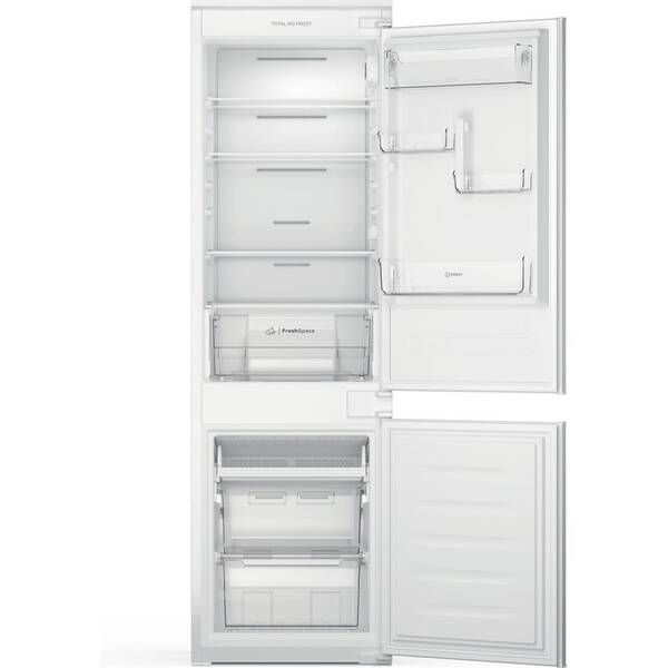 Chladnička s mrazničkou Indesit INC18 T112 biela

