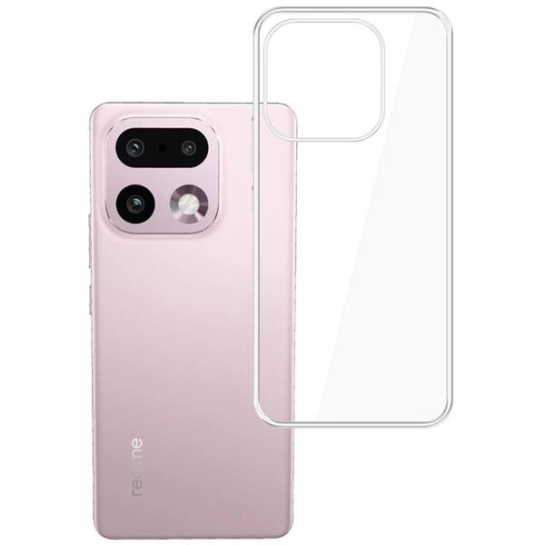 Kryt na mobil 3mk Clear Case na Realme 16 Pro+ 5G priehľadný

