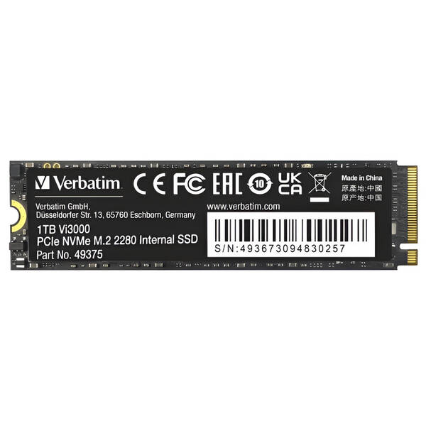 SSD Verbatim Vi3000 M.2 1TB 

