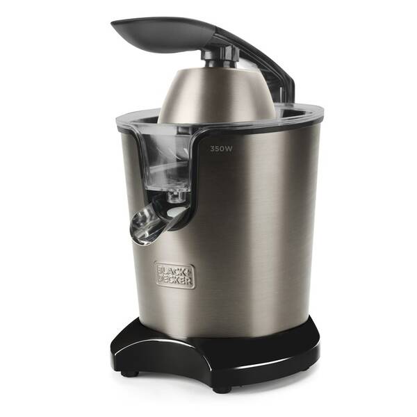 Lis na citrusy Black+Decker BXCJ350E čierny/nerez

